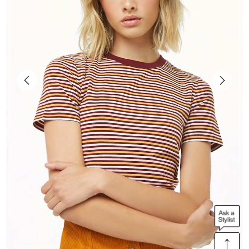 Forever 21 striped shirt